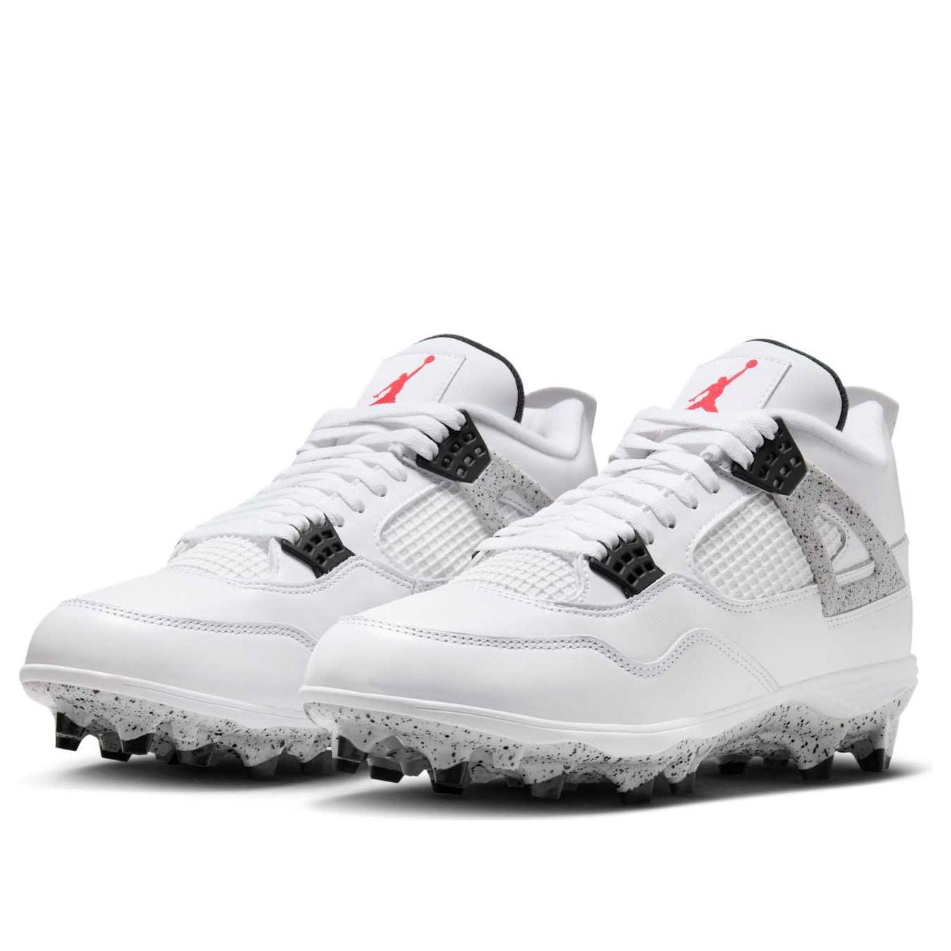 Air Jordan 4 TD Cleat 'White Cement' HQ0207-106
