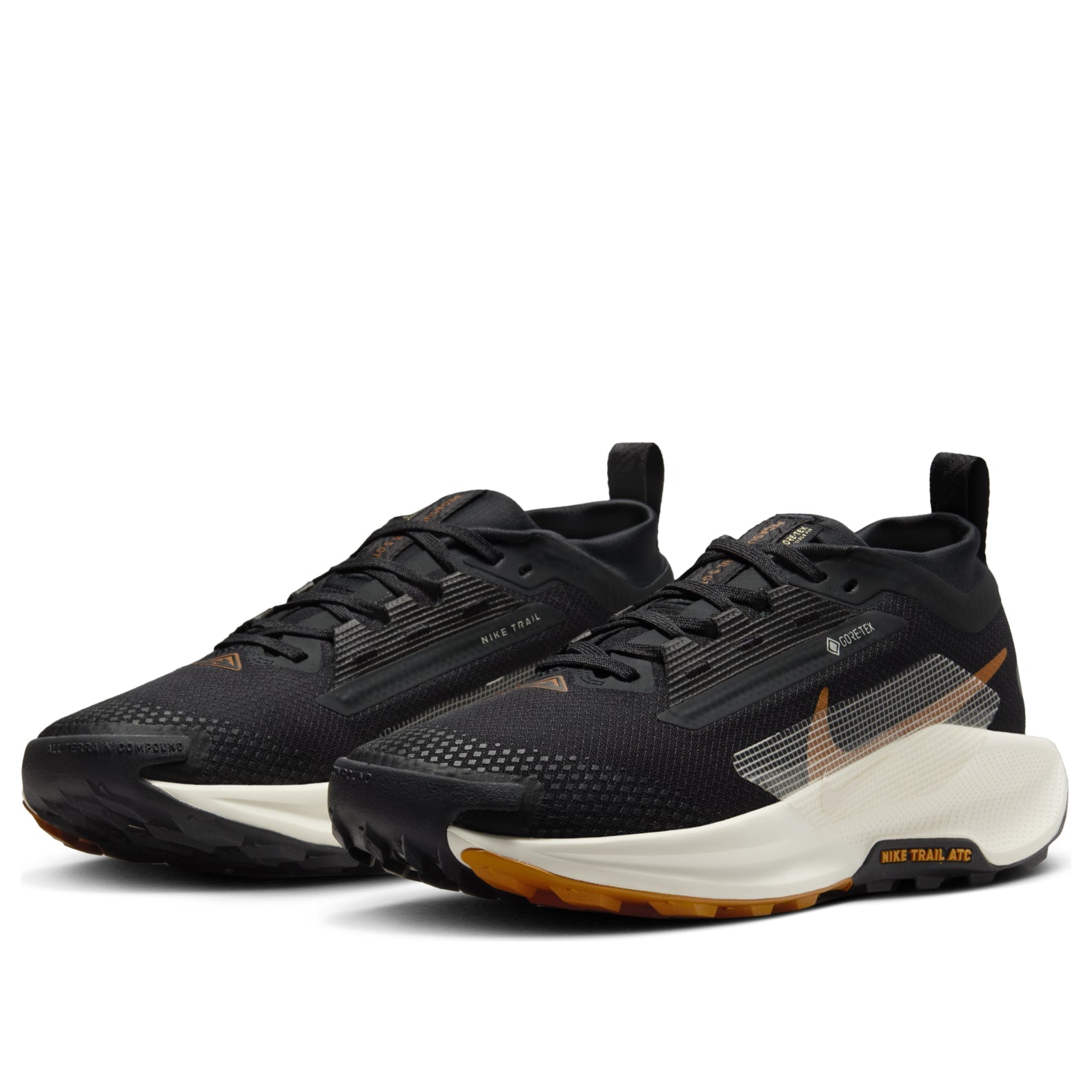 (WMNS) Nike Pegasus Trail 5 Gore-Tex 'Black Ivory Monarch' FQ0912-005