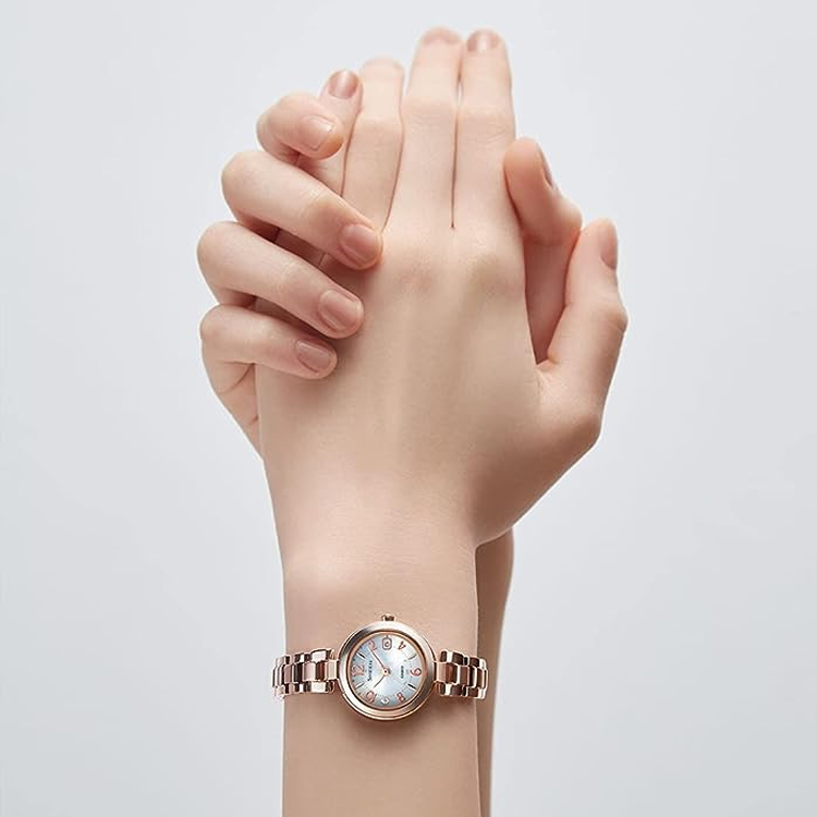 CASIO SHEEN Series Stylish Classic Watch Solar Charging Solar Powered Rose Gold Analog SHW-7100TCG-7AJF