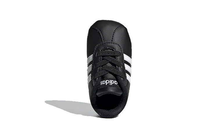 (TD) adidas VL Court 2.0 'Black White' EE6911