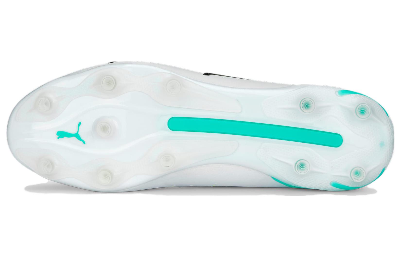 PUMA King Ultimate FG AG 'White Electric Peppermint' 107097-03
