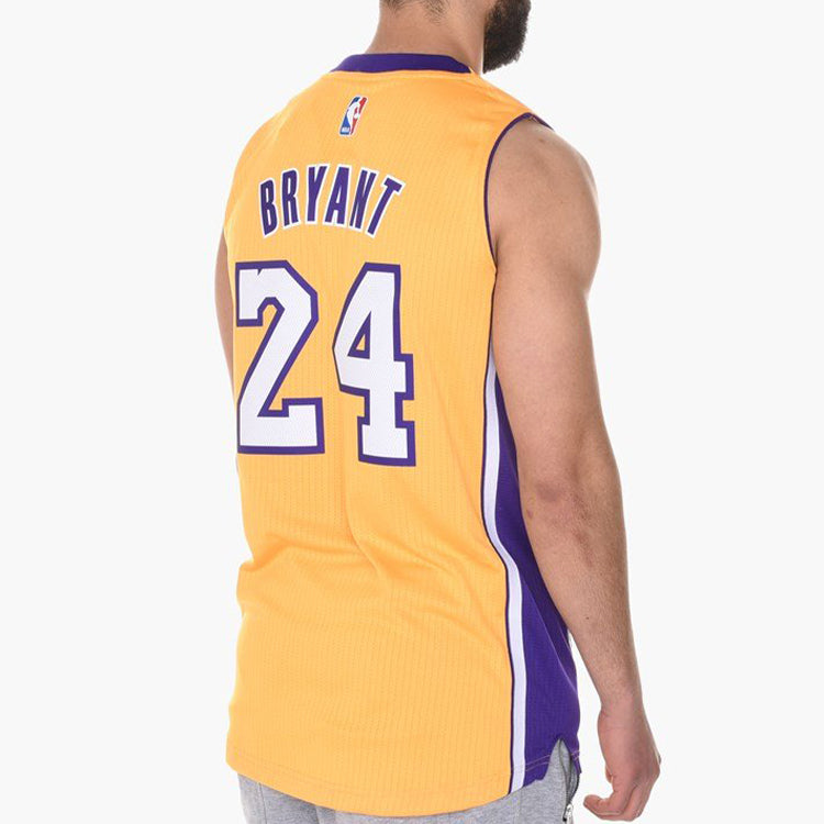 adidas Kobe Bryant Lakers Jersey Men Yellow A45978