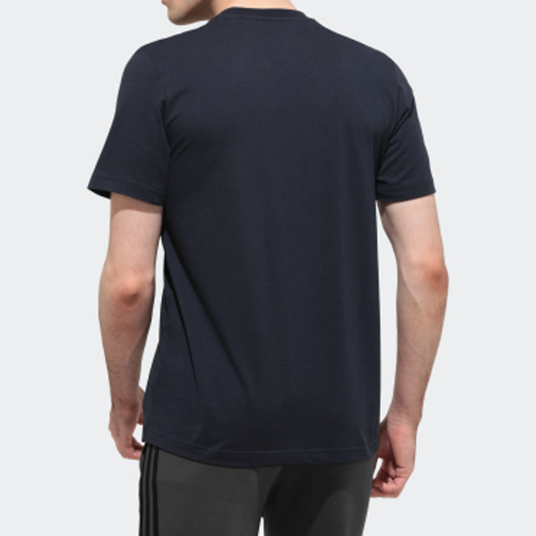 adidas 8-Bit Foil Grfx Athleisure Casual Sports Short Sleeve Black FN1738
