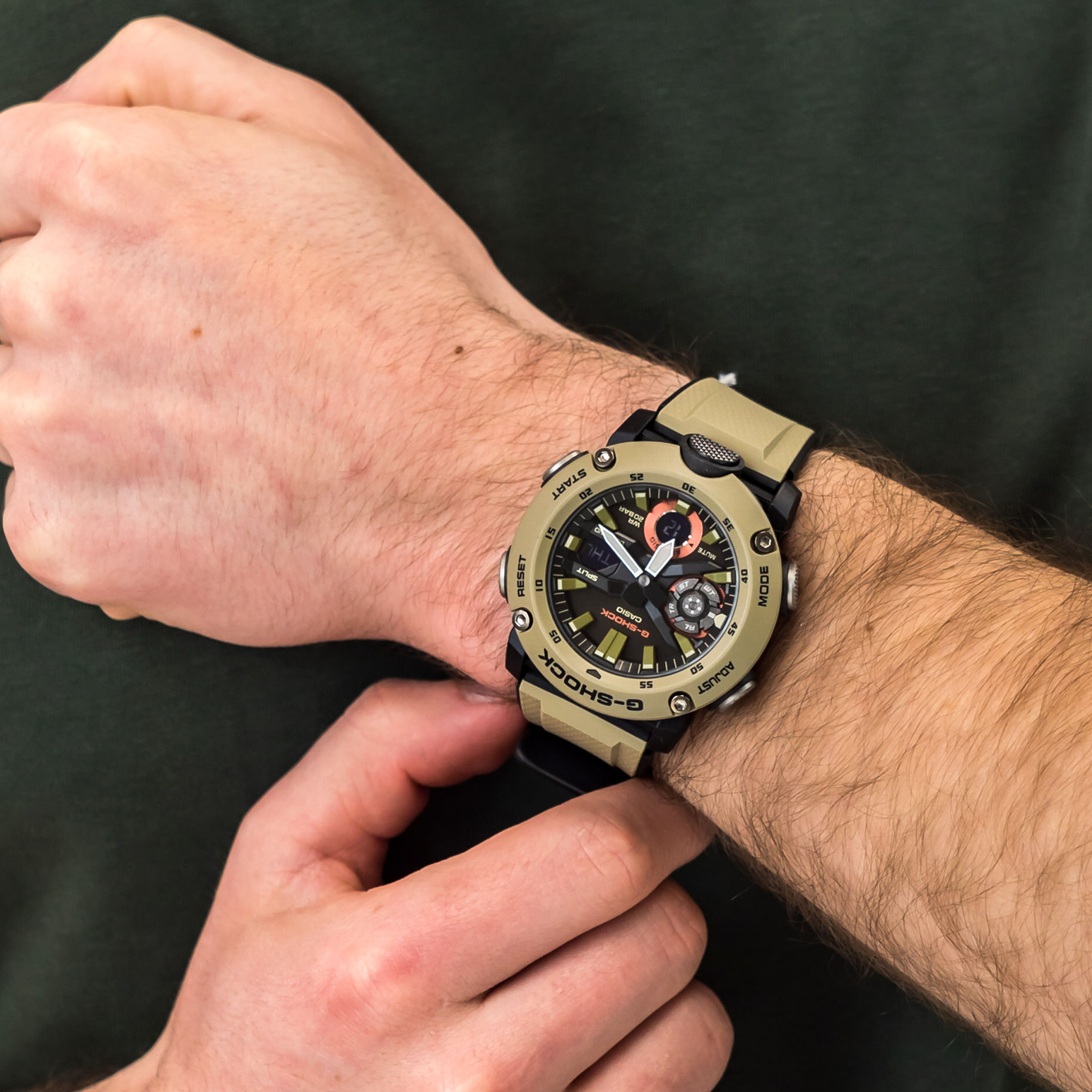 CASIO G-Shock Analog-Digital 'Brown' GA-2000-5APR