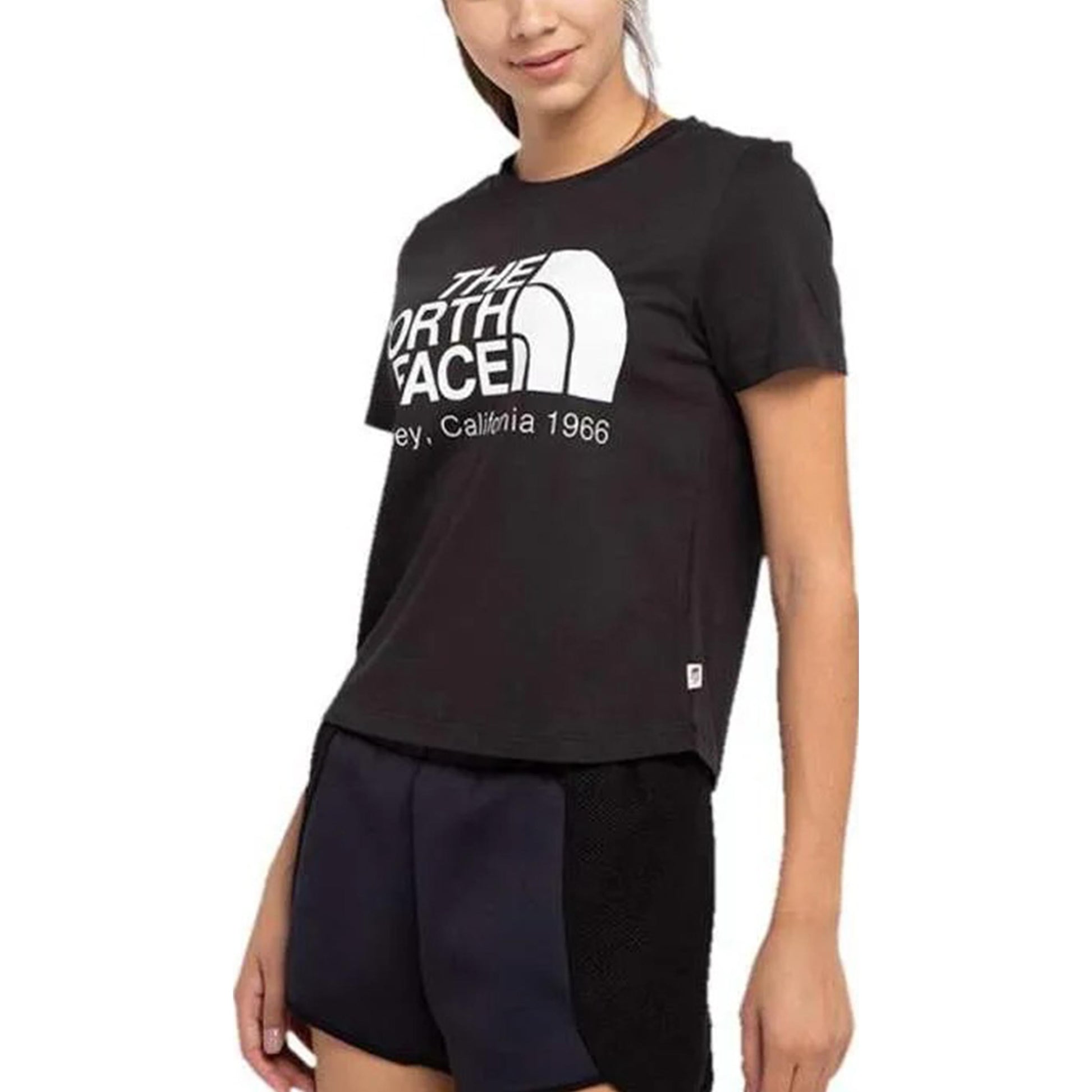 THE NORTH FACE Heritage Series Outdoor hygroscopic Sweat-Wicking Short Sleeve Version Black NF0A46GFJK3