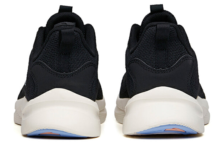 (WMNS) ANTA Running Series Sneakers 'Black Beige Blue' 122125585S-1
