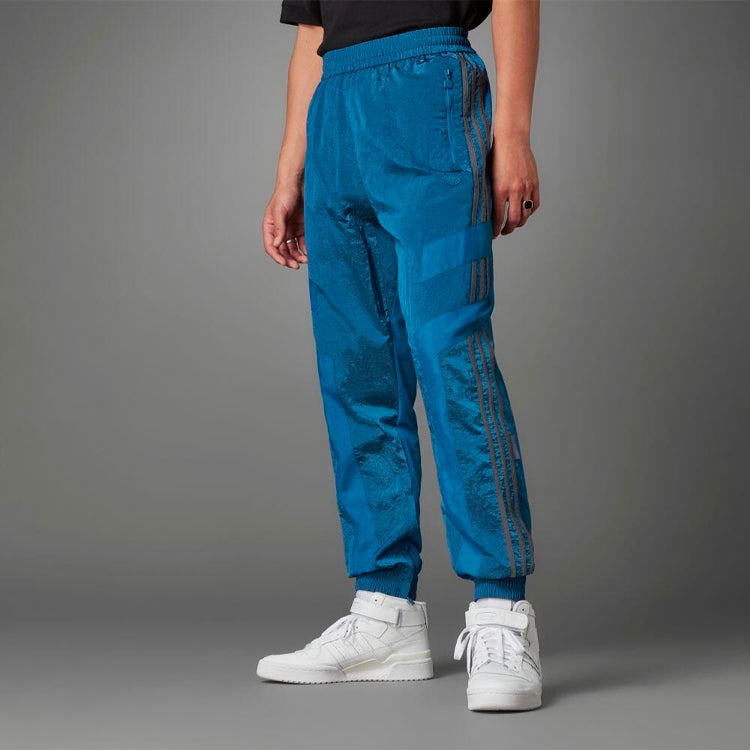 adidas originals Blue Version Series Side Stripe Loose Sports Pants HD2243