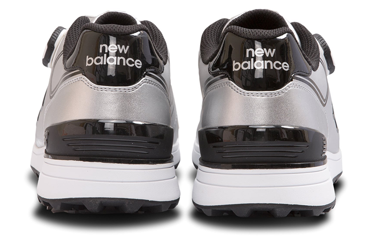 New Balance 574 V3 BOA Golf Shoes 'Silver Black' UGB574S3
