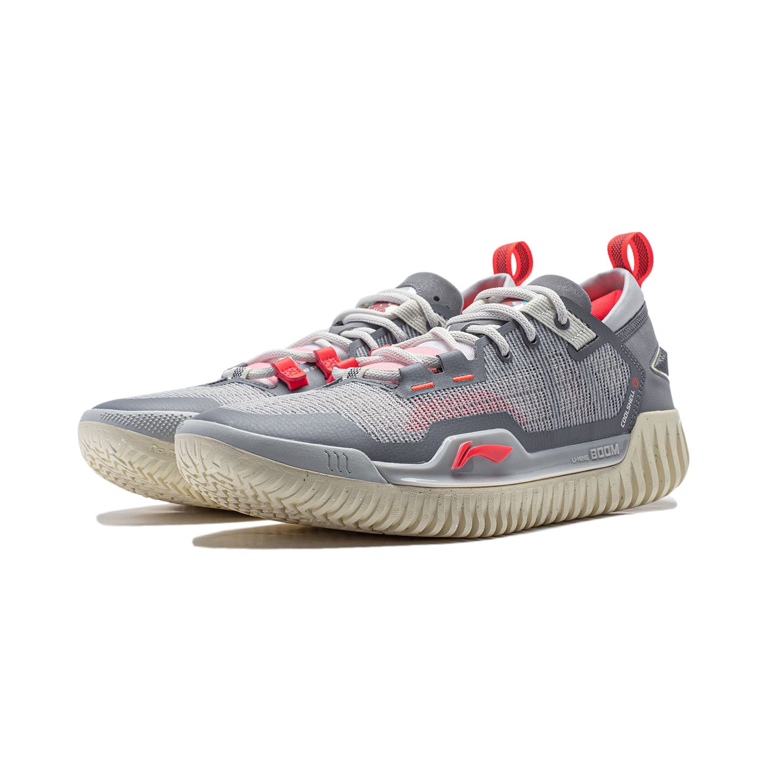 Li-Ning BadFive 3 Low 'Grey Orange' ABFU005-1