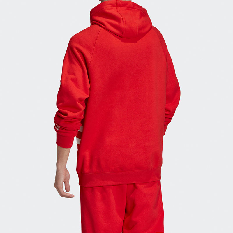 Men's adidas originals Hooded Drawstring Red FM9907