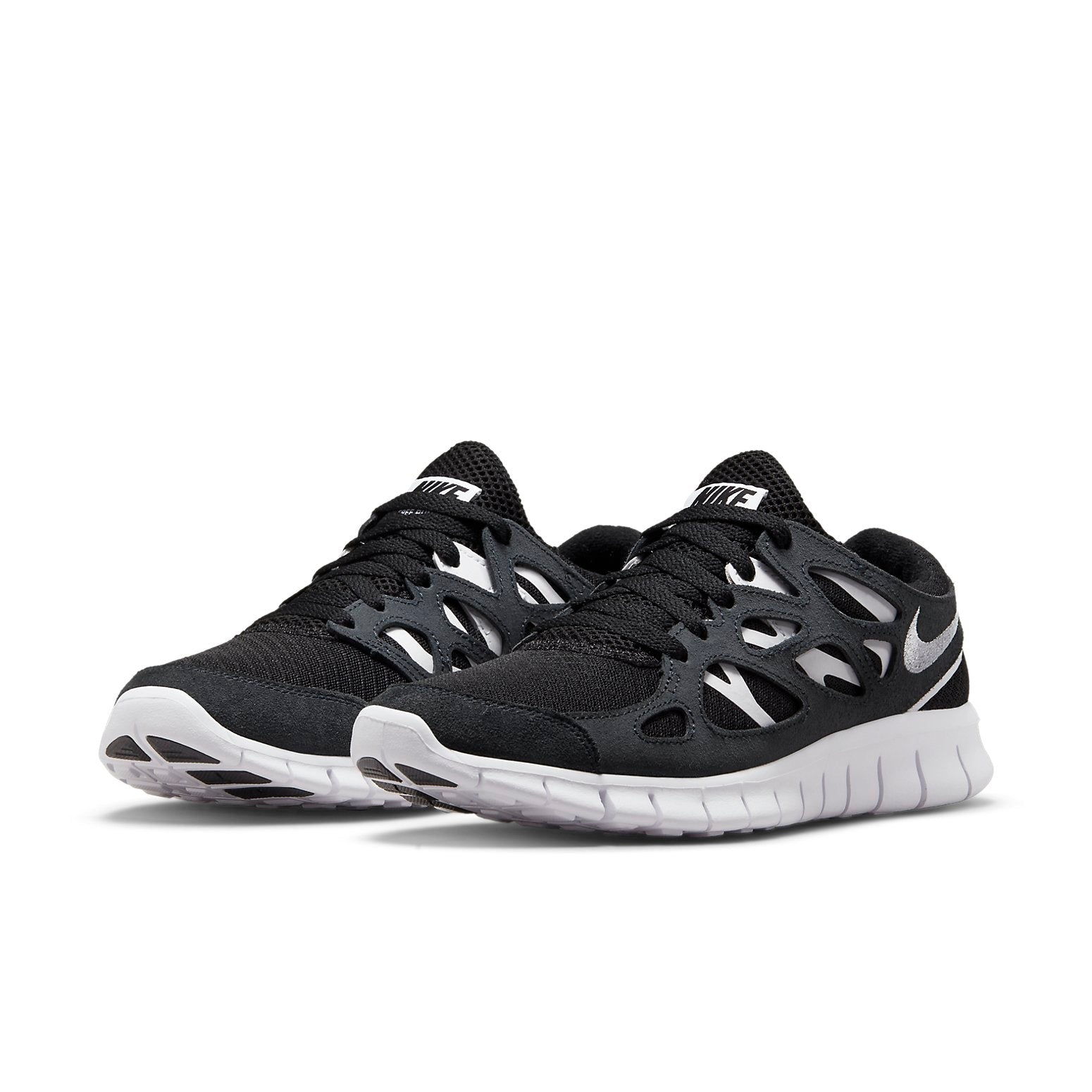 (WMNS) Nike Free RN 2 'Black Off Noir' DM8915-002