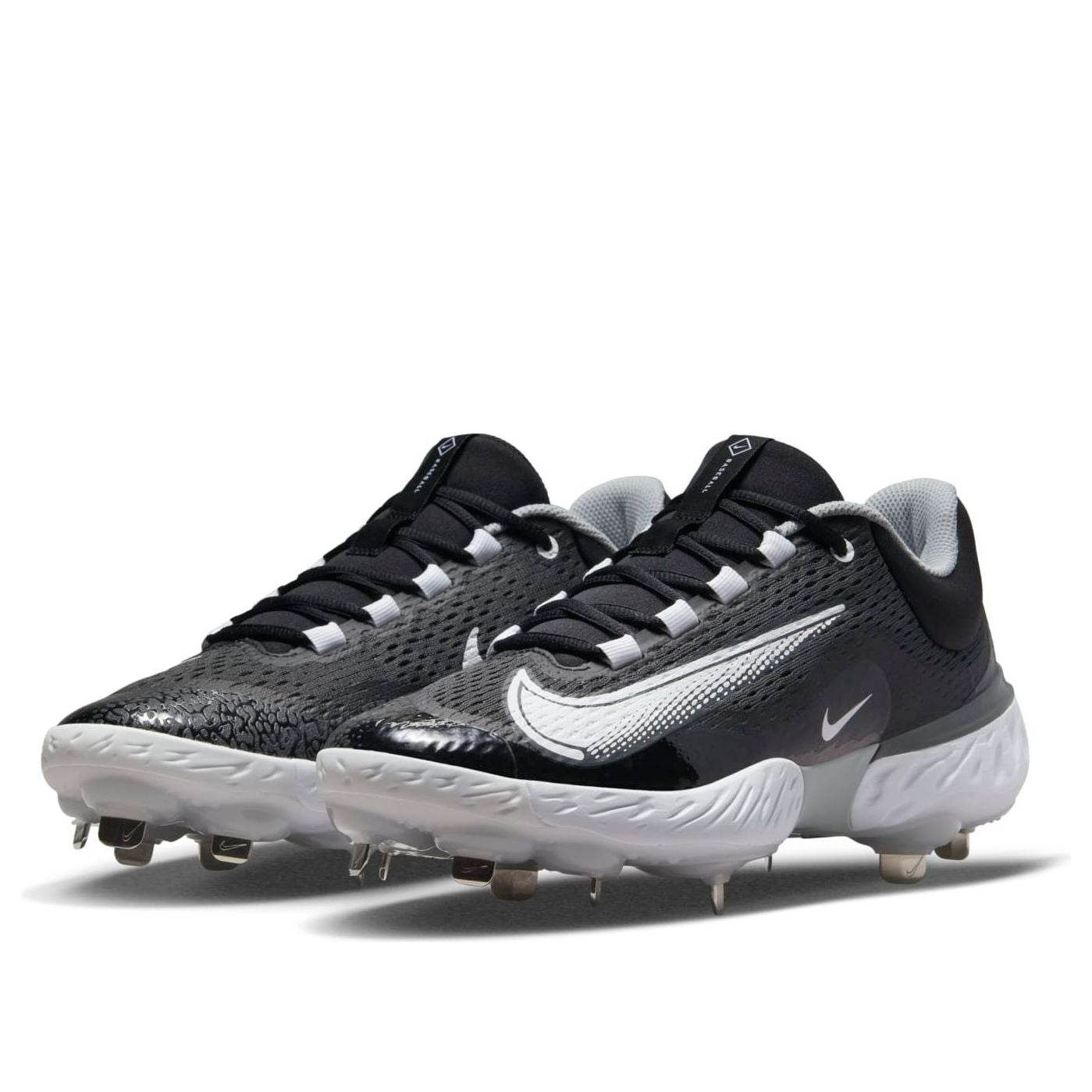 Nike Alpha Huarache Elite 4 Low 'Black Dark Smoke Grey' DJ6521-011