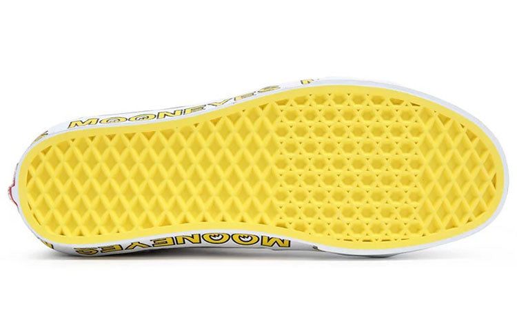 Vans Mooneyes x SK8-HI 'True White Yellow' VN0A7Q5N6M5