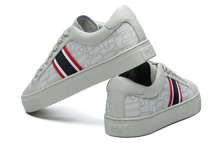 FILA 1911 Stripe Low-Top Board Shoes White F12M124345FSI