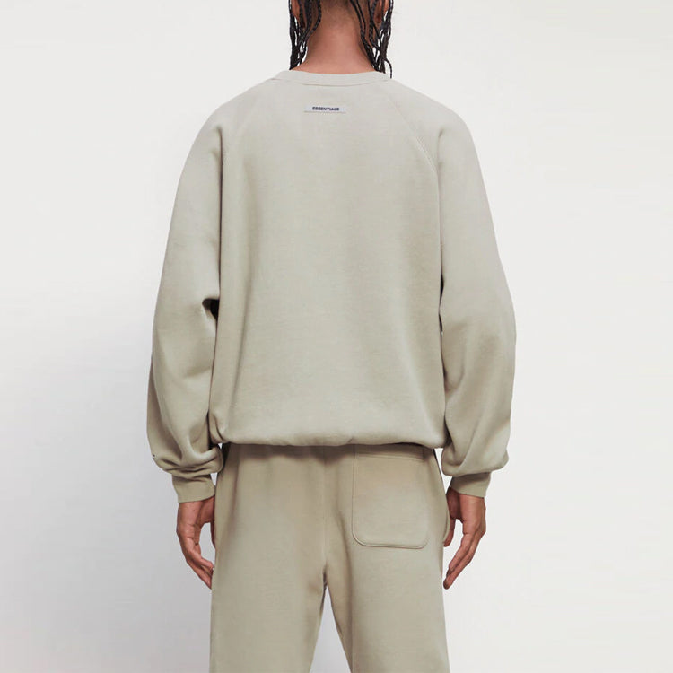 Fear of God Essentials FW20 Crew Neck Sweatshirt 'Moss' 192250500209245