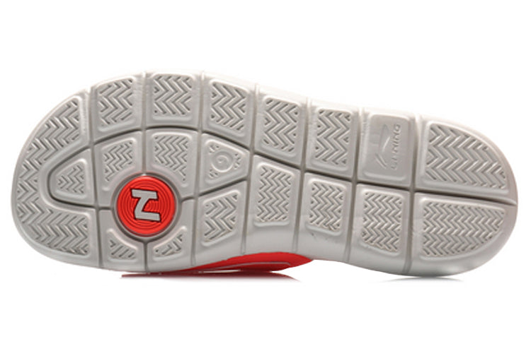 Li-Ning Lightweight StylishRed Slippers ABTQ009-3