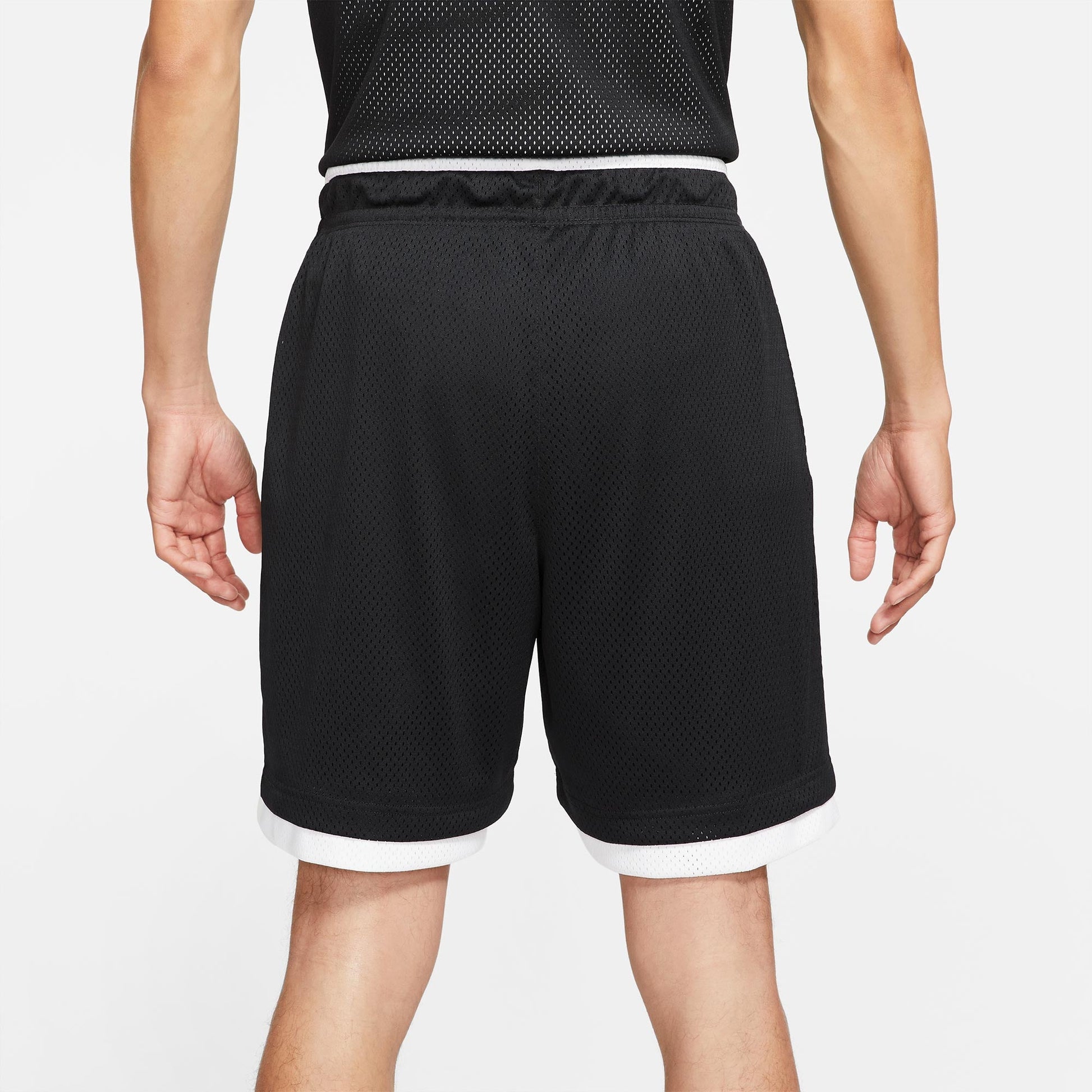 Men's Jordan Sport Dna Contrasting Colors Logo Mesh Breathable Sports Shorts Black DA7207-010