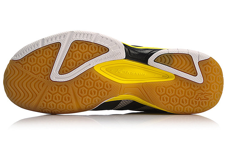 Li-Ning Kason Badminton Shoes 'Black Yellow' FYTN005-3