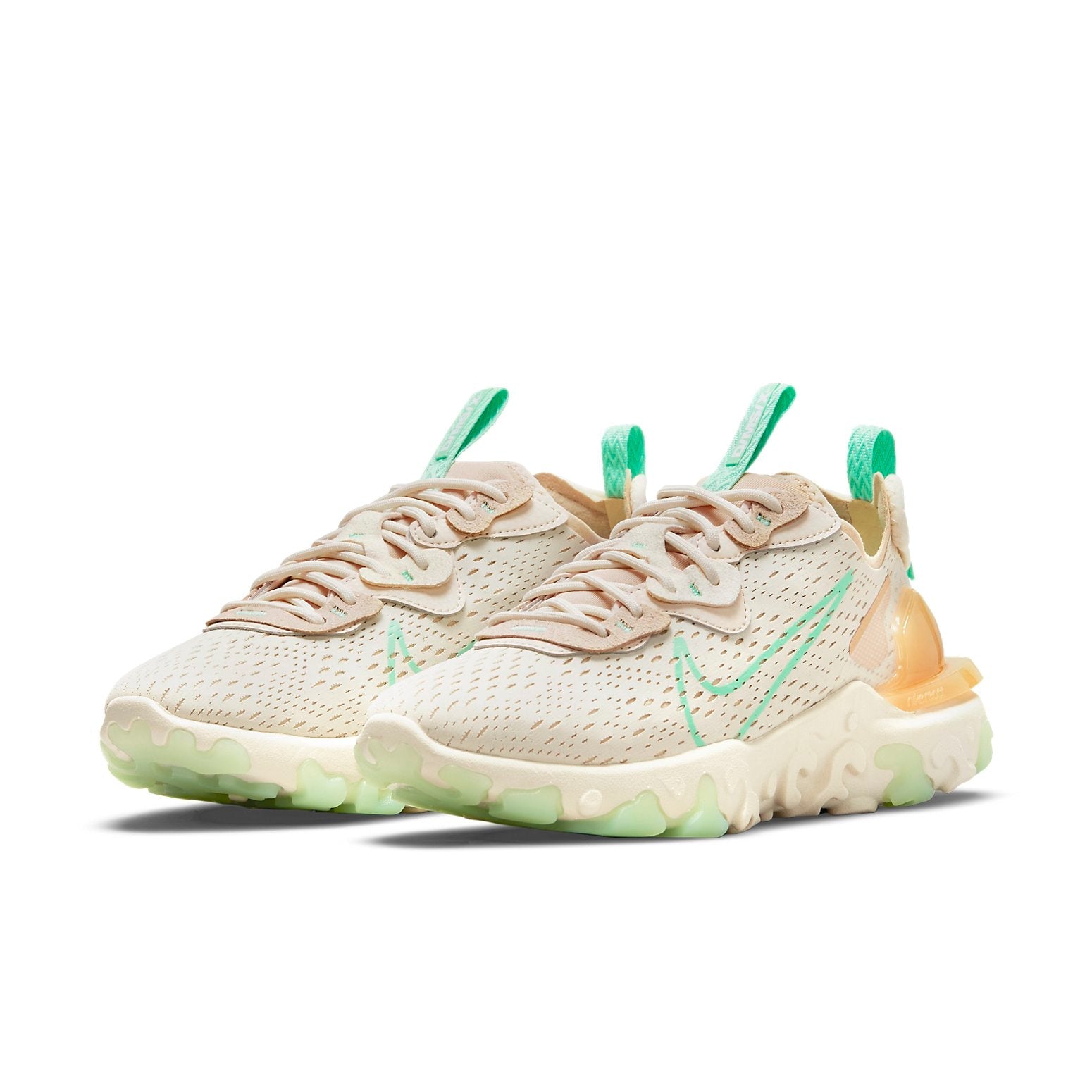 (WMNS) Nike React Vision 'Pearl White Green Glow' CI7523-201