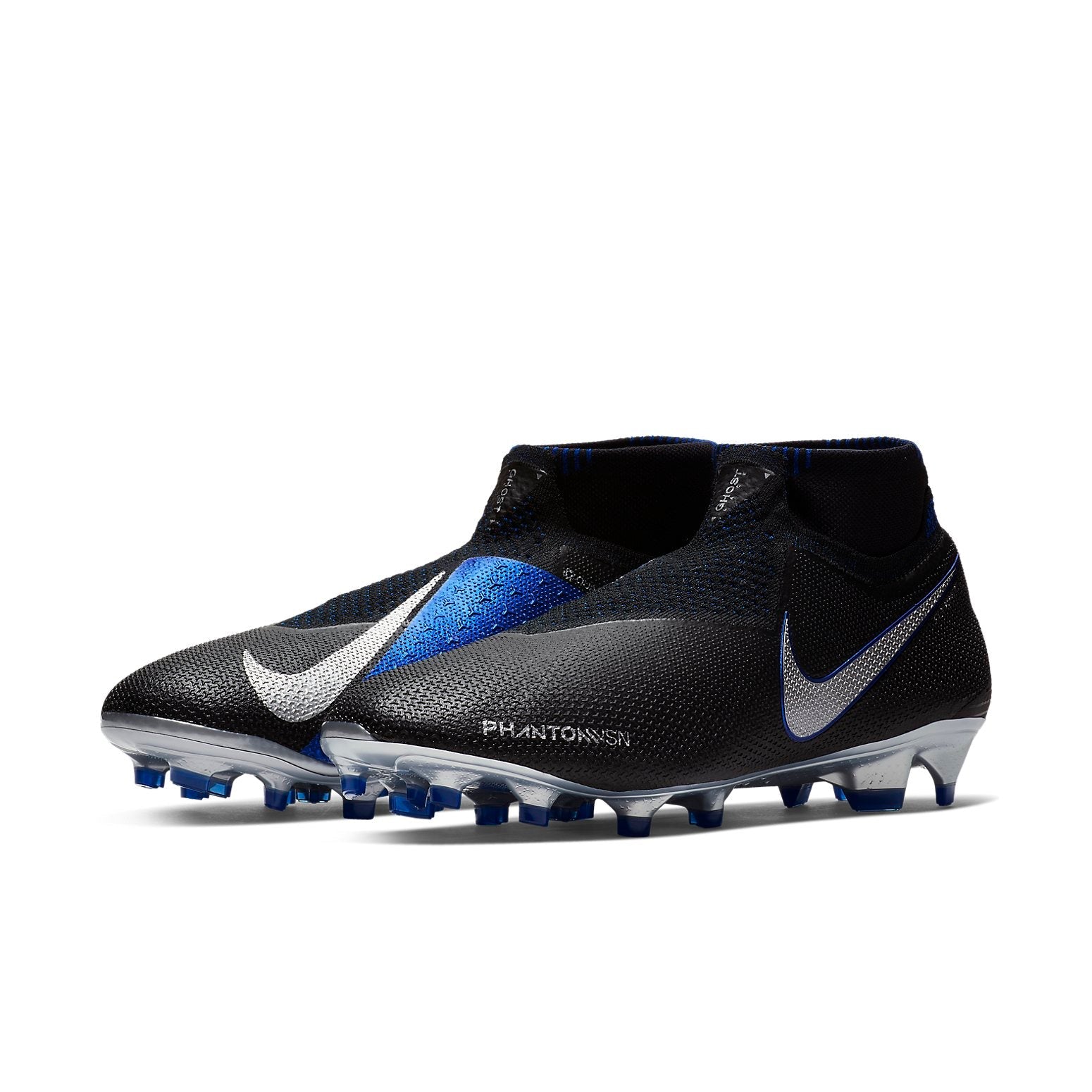 Nike Phantom Vision Elite DF FG 'Black Blue' AO3262-004