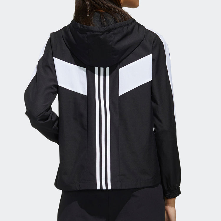 (WMNS) adidas neo Jacket Black-White FN6511