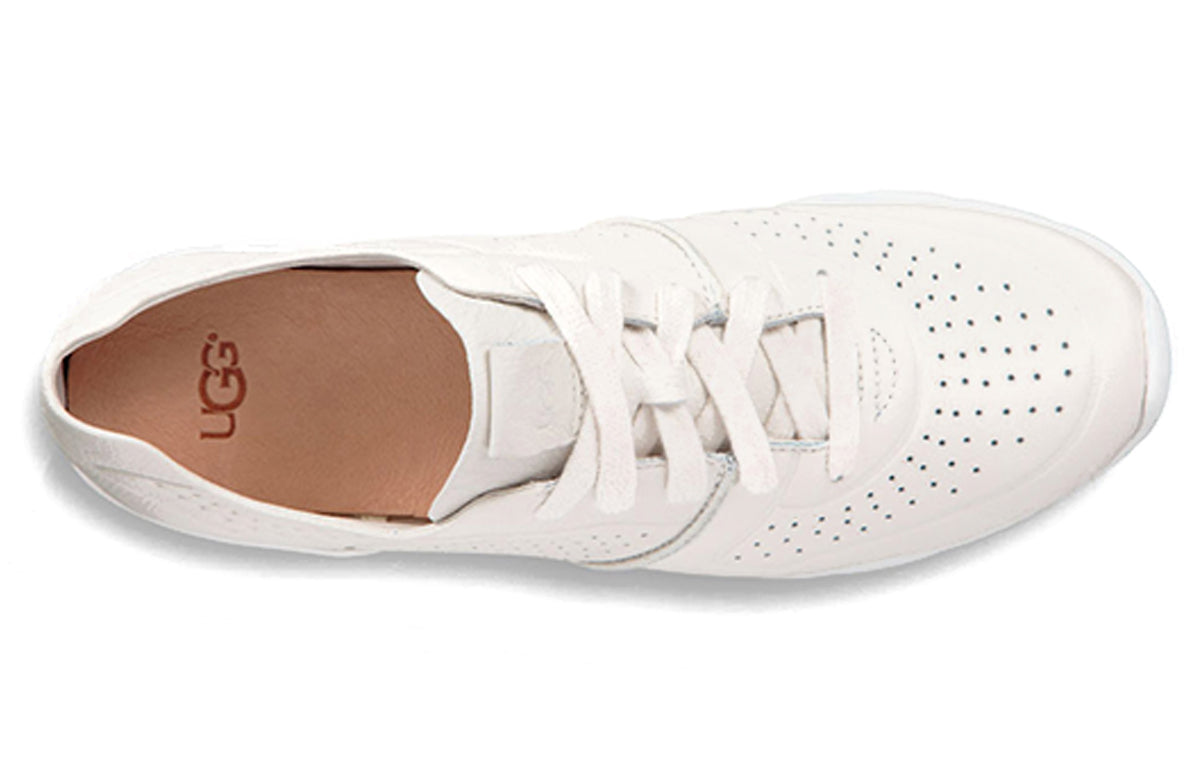 (WMNS) UGG Tye Low Tops White 1092577-WHT
