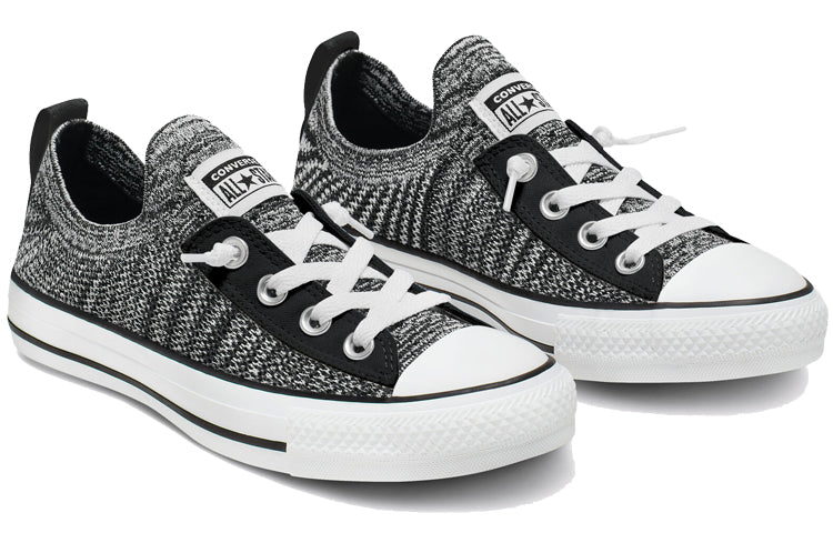 (WMNS) Converse Galactic Nuclei Chuck Taylor All Star Shoreline Knit Slip Grey White 566248C