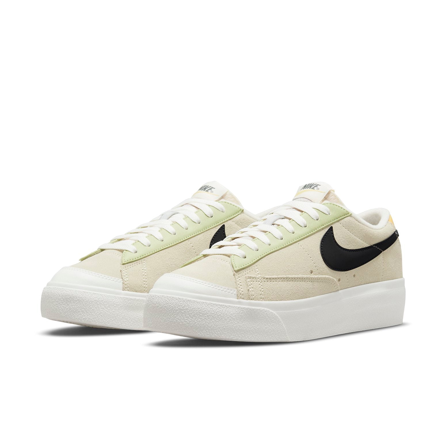 (WMNS) Nike Blazer Low Platform 'Reflective Swoosh - Light Stone' DQ0884-100