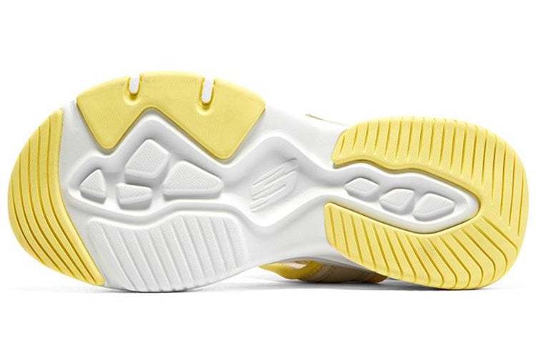(WMNS) Skechers D'lites 4.0 'Natural Yellow' 119385-NTYL