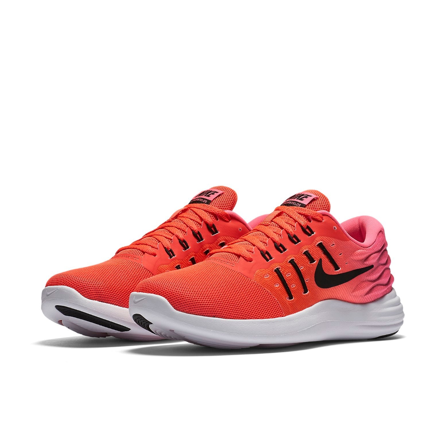(WMNS) Nike Lunar Stelos Orange/Pink 844736-600