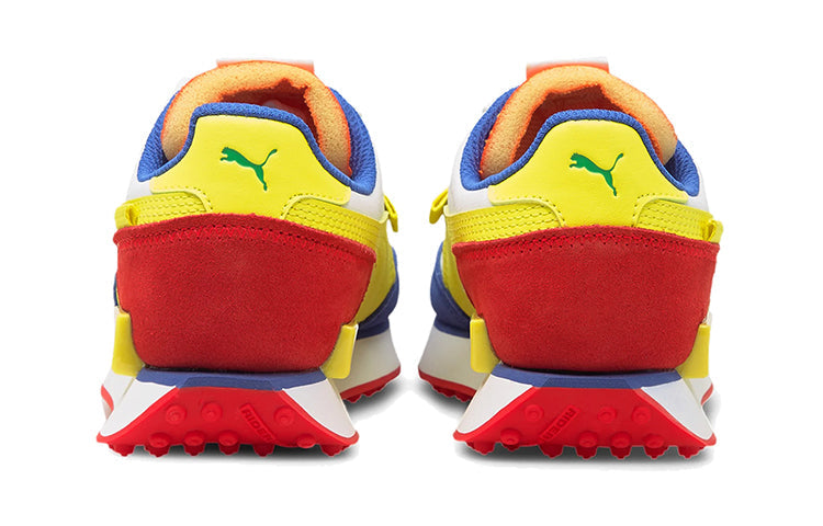 (GS) PUMA Future Rider Play On 'White Multi' 372349-10