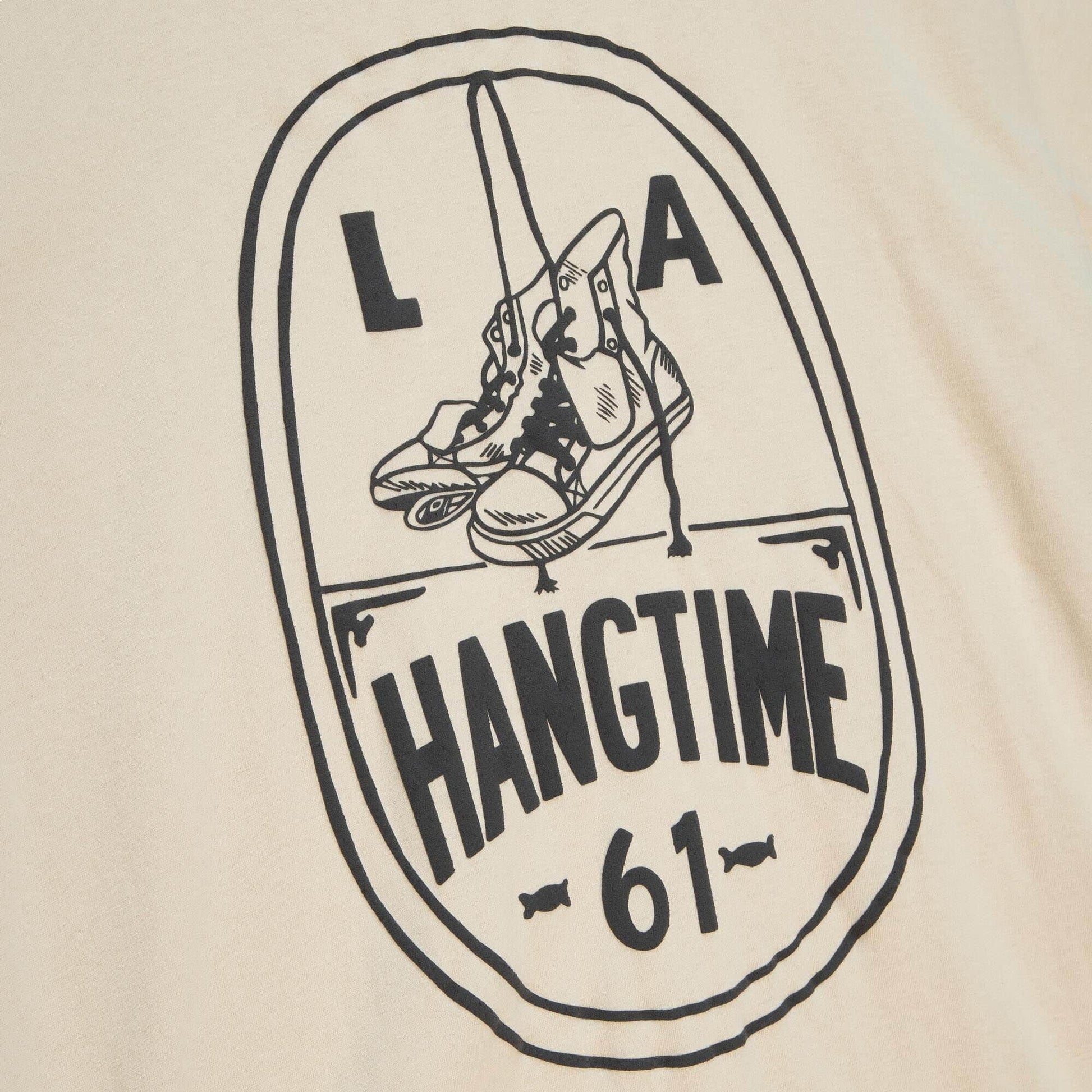 Mitchell & Ness x Fred Segal T-Shirt 'Beige' BMTRLD21105-CLBCREA