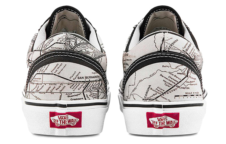 Vans MOCA x Old Skool 'Frances Stark Maps' VN0A5KRF94H