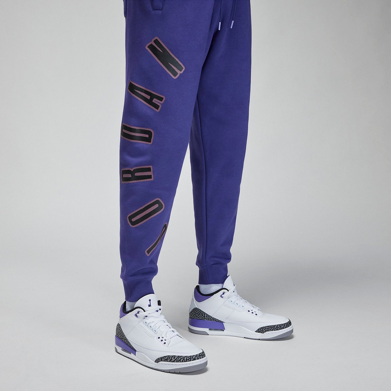 Air Jordan Flight MVP Fleece Trouser 'Purple' FB7028-502