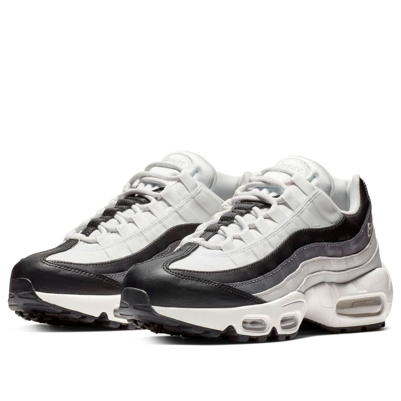 (WMNS) Nike Air Max 95 'White Black Gunsmoke' 307960-021