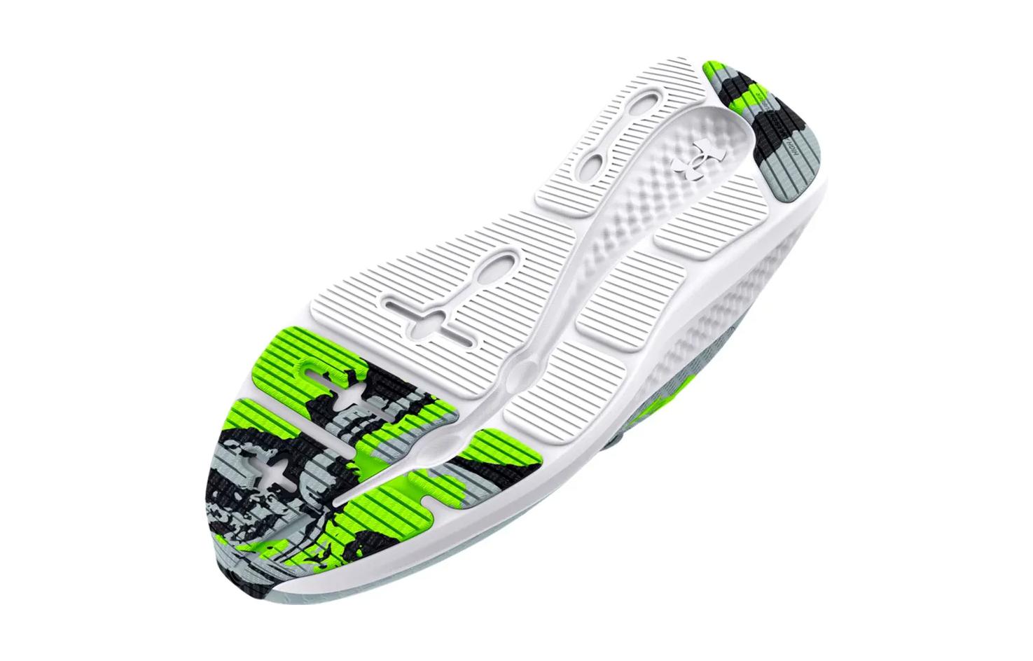 (GS) Under Armour Charged Pursuit 3 'Harbor Blue Lime' 3024987-402