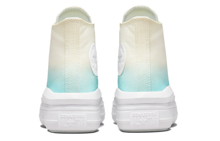 (WMNS) Converse Chuck Taylor All Star Move High 'Ombre - Light Dew' 572898C