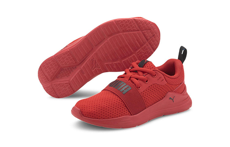 (PS) PUMA Wired Run Sports Running Shoes Red 374216-05