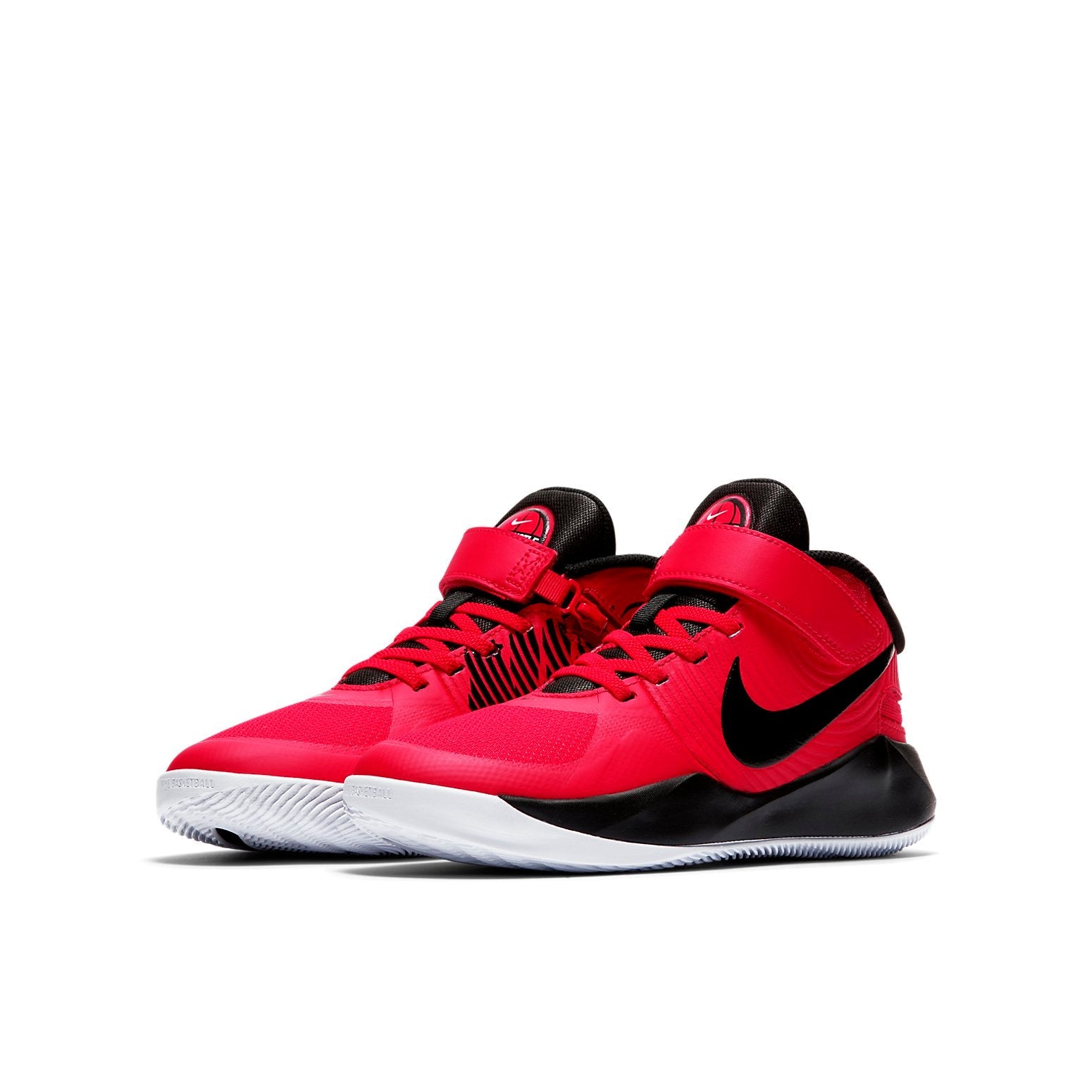 (GS) Nike Team Hustle D 9 FlyEase 'Red Black' BV2952-600