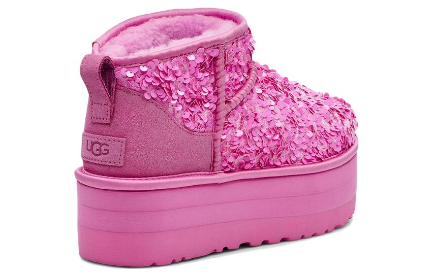 (WMNS) Ultra Mini Chunky Sequin Boot 'Pink' 1135060-ECH