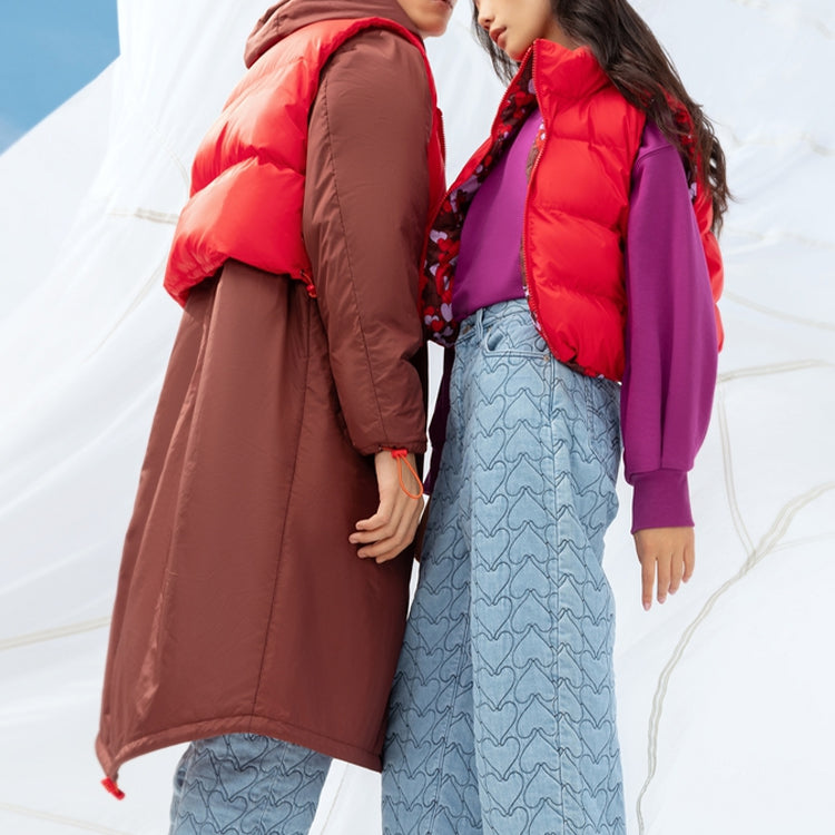 (WMNS) Levi's Super Puffer Round-neck Swea Purple A0383-0000