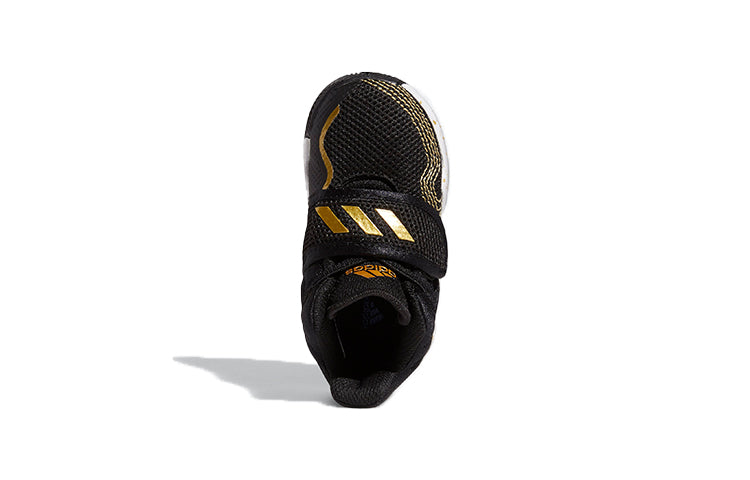 (TD) adidas Deep Threat I 'Black Gold Metallic Splatter' FX7228