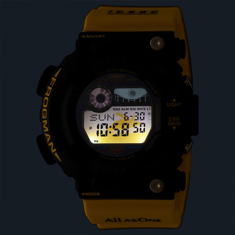 CASIO G-Shock Digital 'Yellow Black' GW-8200K-9JR