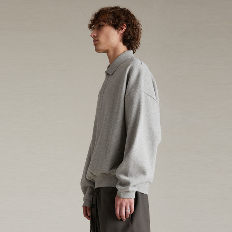 Fear of God Essentials Longsleeve Polo 'Beige' 192SP244393F
