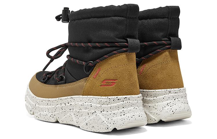 (WMNS) Skechers Bobs MT. PEAK 'Black Brown' 117311-BKNT