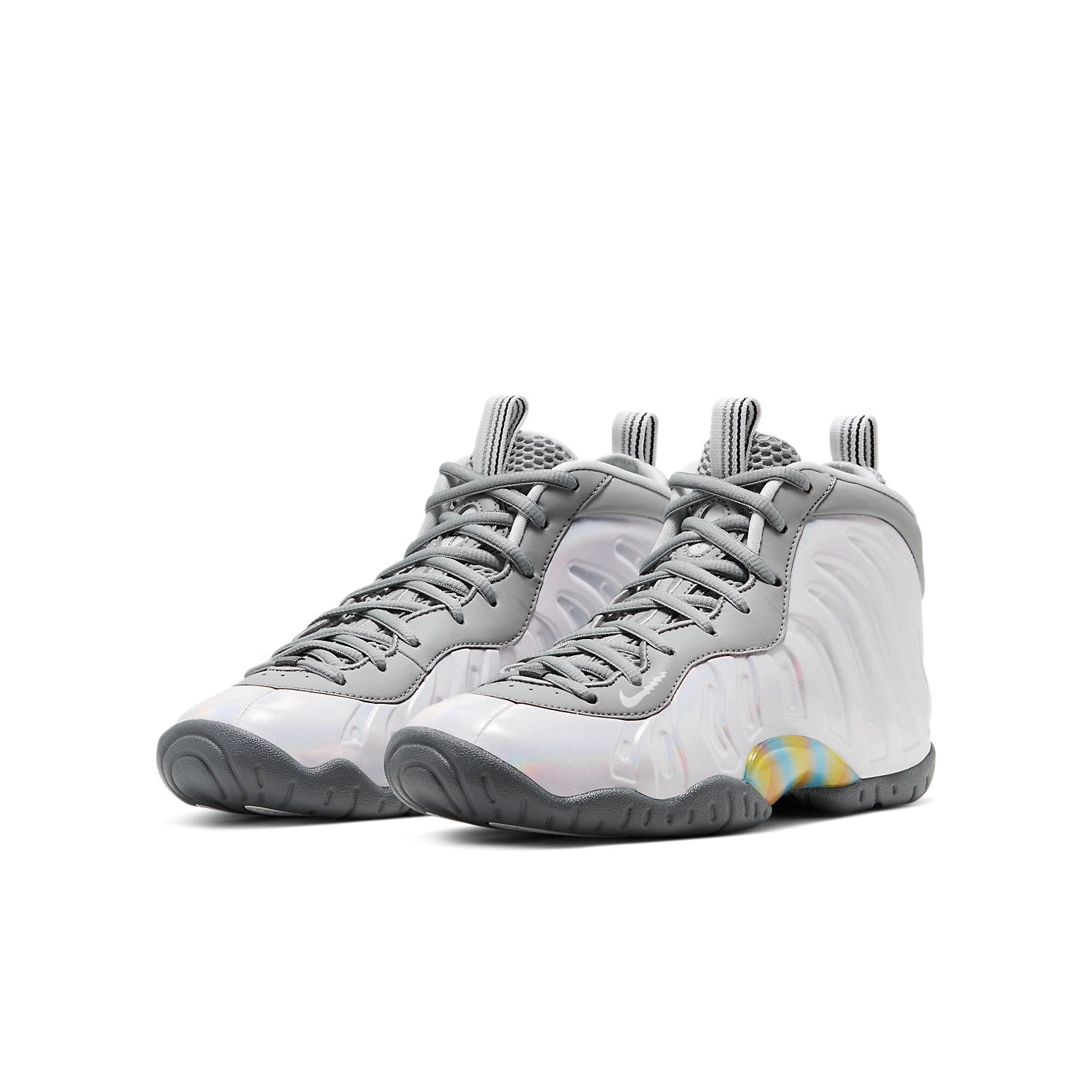 (GS) Nike Little Posite One 'Rainbow Pixel' CU1054-001