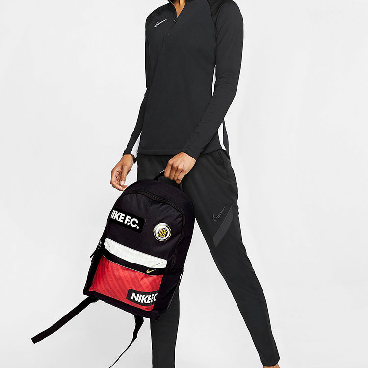 Nike FC Backpack 'Black Red' BA6159-010