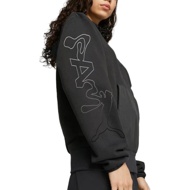 PUMA X Perks And Mini Hoodie 'Black' 538812-01
