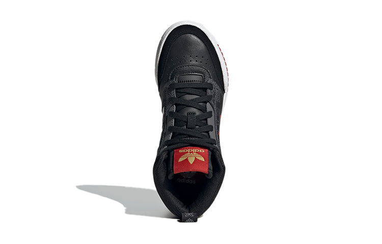 (GS) adidas Originals Drop Step Shoes 'Black Red White' GX6353