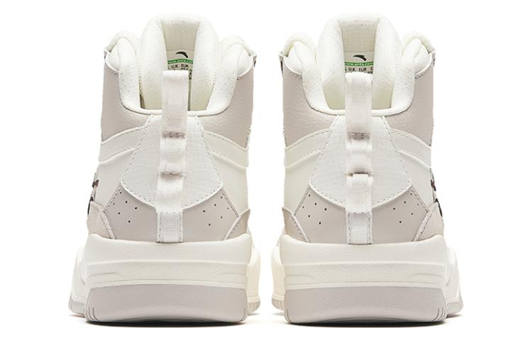(WMNS) ANTA Slam High 'White Grey Brown' 922348088-3
